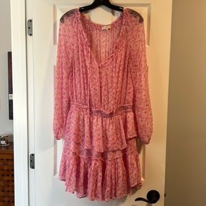 Love Shack Fancy pop over dress